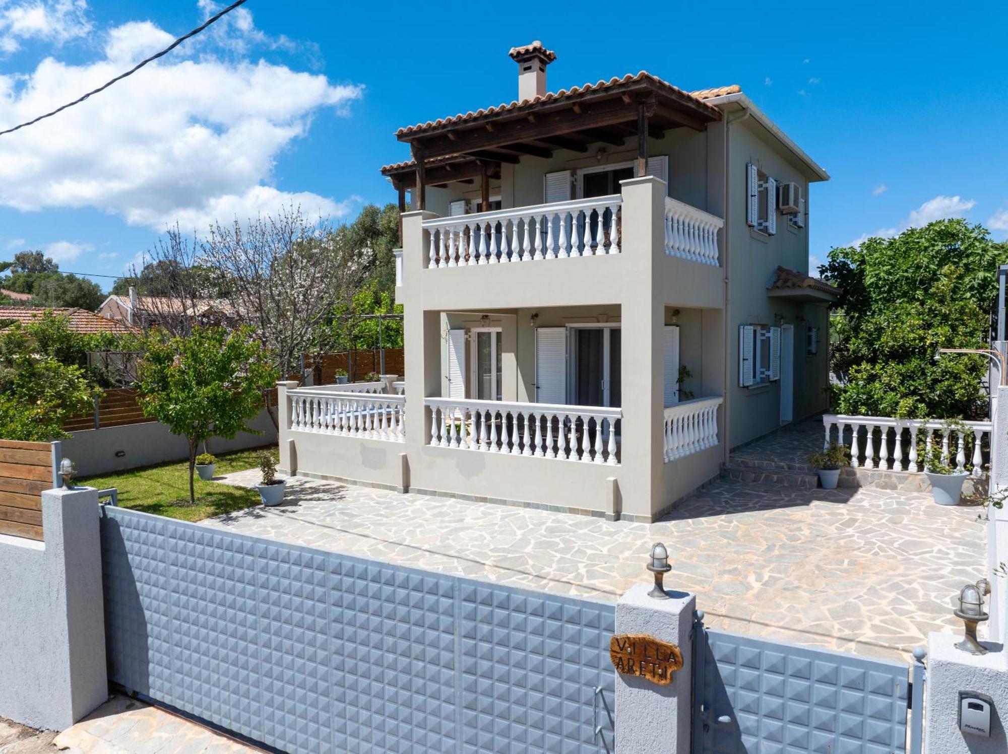 Villa Areti Dhorizata Bagian luar foto