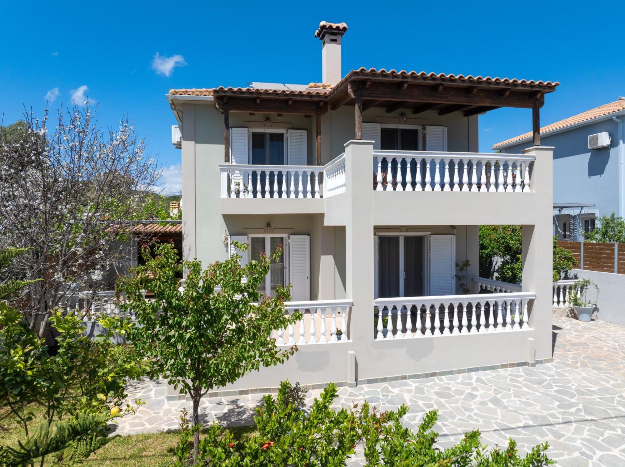 Villa Areti Dhorizata Bagian luar foto