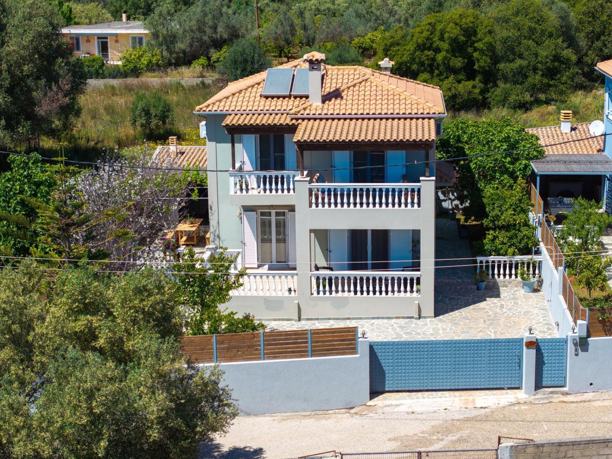 Villa Areti Dhorizata Bagian luar foto